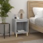 Comodino 2 pz Grigio Sonoma 40x35x50 cm Comodino 2 pz Grigio Sonoma 40x35x50 cm