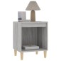 Comodino 2 pz Grigio Sonoma 40x35x50 cm Comodino 2 pz Grigio Sonoma 40x35x50 cm