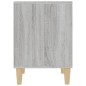Comodino 2 pz Grigio Sonoma 40x35x50 cm Comodino 2 pz Grigio Sonoma 40x35x50 cm