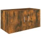 Armadietto da Parete Rovere Fumo 80x39x40 cm Legno Multistrato Armadietto da Parete Rovere Fumo 80x39x40 cm Legno Multistrato