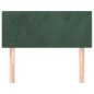 Testiera Verde Scuro 100x5x78/88 cm in Velluto