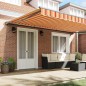 vidaXL Tenda Retrattile Giallo e Arancione 500x300 cm vidaXL Tenda Retrattile Giallo e Arancione 500x300 cm