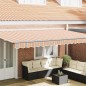 vidaXL Tenda Retrattile Blu Marino 500x300 cm vidaXL Tenda Retrattile Blu Marino 500x300 cm