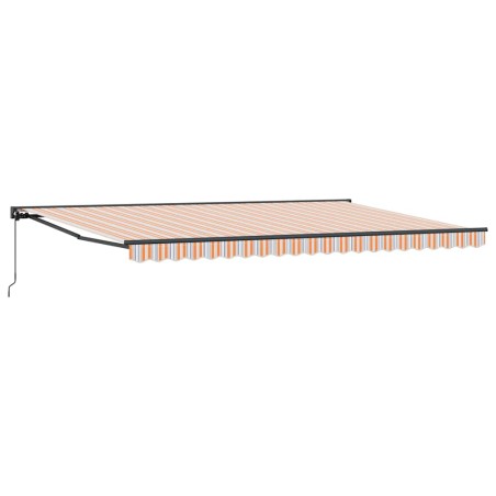 vidaXL Tenda Retrattile Blu Marino 500x300 cm