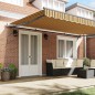 vidaXL Tenda Retrattile Multicolore 500 × 300 cm Tessuto