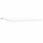 vidaXL Tenda Retrattile Bianco 500 × 300 cm Bianco vidaXL Tenda Retrattile Bianco 500 × 300 cm Bianco