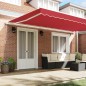 vidaXL Tenda Rossa Rosso 500 × 300 cm Rosso vidaXL Tenda Rossa Rosso 500 × 300 cm Rosso