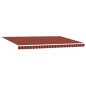 vidaXL Tenda Manuale with Arancione e Marrone 500 × 350 cm vidaXL Tenda Manuale with Arancione e Marrone 500 × 350 cm