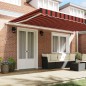 vidaXL Tenda Retrattile Arancione e marrone 500 × 350 cm vidaXL Tenda Retrattile Arancione e marrone 500 × 350 cm