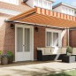vidaXL Tenda da sole automatica , gialla e arancione, 500 x 350 cm vidaXL Tenda da sole automatica , gialla e arancione, 500 x 350 cm