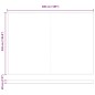 Tenda Retrattile Manuale vidaXL Nera 500x350 cm