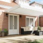 vidaXL Tenda Retrattile Manuale Bianca 500x350 cm vidaXL Tenda Retrattile Manuale Bianca 500x350 cm