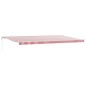 vidaXL Tenda Retrattile Rosso e bianco 600 × 300 cm Rosso e bianco vidaXL Tenda Retrattile Rosso e bianco 600 × 300 cm Rosso e bianco