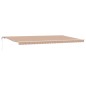vidaXL Tenda Retrattile Strisce Arancio / Grigio / Blù 600 × 300 cm vidaXL Tenda Retrattile Strisce Arancio / Grigio / Blù 600 × 300 cm