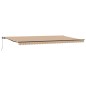 vidaXL Tenda Retrattile Multicolore 600 × 300 cm Poliestere