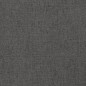 Poggiapiedi Grigio Scuro 45x29,5x35 cm in Tessuto