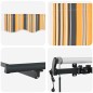 vidaXL Tenda Retrattile Automatica , Strisce Multicolori 600x300 cm vidaXL Tenda Retrattile Automatica , Strisce Multicolori 600x300 cm