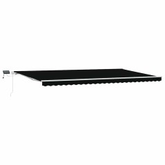 vidaXL Tenda Retrattile with Nero 600 × 300 cm Nero