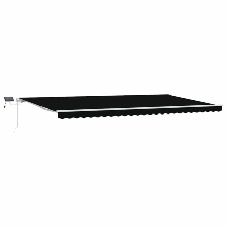 vidaXL Tenda Retrattile with Nero 600 × 300 cm Nero