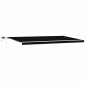 vidaXL Tenda Retrattile with Nero 600 × 300 cm Nero
