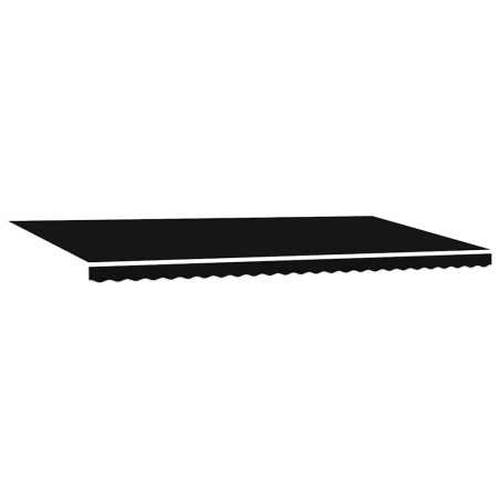 vidaXL Tenda da sole automatica retrattile nera 600x300 cm