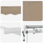 vidaXL Tenda Retrattile Beige Beige 600 × 300 cm Beige vidaXL Tenda Retrattile Beige Beige 600 × 300 cm Beige