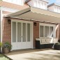 vidaXL Tenda da sole automatica retrattile Beige 600x300 cm vidaXL Tenda da sole automatica retrattile Beige 600x300 cm
