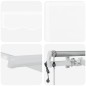 vidaXL Tenda Retrattile Bianco 600 × 300 cm Bianco