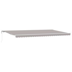 vidaXL Tenda Grigio chiaro 600 × 300 cm Grigio chiaro