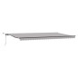 Tenda automatica retrattile vidaXL con LED Grigio Chiaro 600x300 cm Tenda automatica retrattile vidaXL con LED Grigio Chiaro 600x300 cm