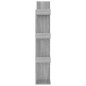 Libreria 48x25x140 cm Grigio Sonoma Legno Multistrato Libreria 48x25x140 cm Grigio Sonoma Legno Multistrato