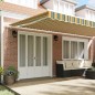 vidaXL Tenda Retrattile Verde e Giallo 600 × 300 cm Verde e giallo vidaXL Tenda Retrattile Verde e Giallo 600 × 300 cm Verde e giallo