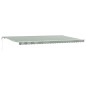 vidaXL Tenda Verde e bianco 600 × 300 cm Verde e bianco vidaXL Tenda Verde e bianco 600 × 300 cm Verde e bianco