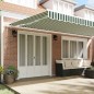vidaXL Tenda Verde e bianco 600 × 300 cm Verde e bianco vidaXL Tenda Verde e bianco 600 × 300 cm Verde e bianco