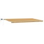 vidaXL Tenda Retrattile with Giallo, Grigio, Bianco 600 × 350 cm vidaXL Tenda Retrattile with Giallo, Grigio, Bianco 600 × 350 cm