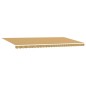 vidaXL Tenda Retrattile with Giallo, Grigio, Bianco 600 × 350 cm vidaXL Tenda Retrattile with Giallo, Grigio, Bianco 600 × 350 cm