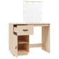 vidaXL Toeletta con LED 95x50x133,5 cm in Legno Massello di Pino vidaXL Toeletta con LED 95x50x133,5 cm in Legno Massello di Pino