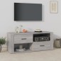 Mobile TV Grigio Sonoma 100x35x40 cm in Legno Multistrato Mobile TV Grigio Sonoma 100x35x40 cm in Legno Multistrato