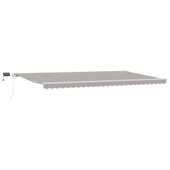 vidaXL Tenda grigio chiaro Grigio chiaro. 600 × 350 cm Grigio chiaro