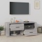 Mobile TV Grigio Sonoma 100x35x40 cm in Legno Multistrato Mobile TV Grigio Sonoma 100x35x40 cm in Legno Multistrato