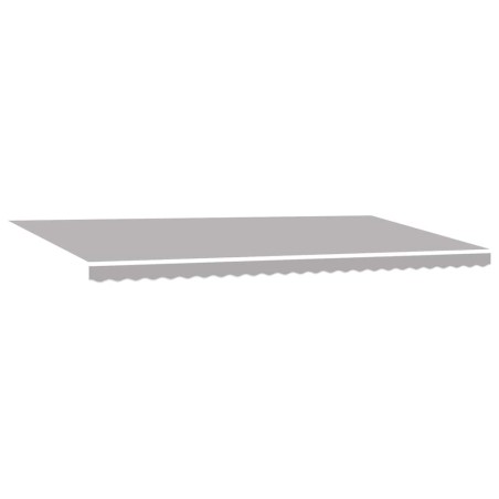 vidaXL Tenda Retrattile Grigio chiaro 600 × 350 cm Tessuto
