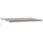 vidaXL Tenda Retrattile Grigio chiaro 600 × 350 cm Tessuto vidaXL Tenda Retrattile Grigio chiaro 600 × 350 cm Tessuto