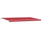 vidaXL Tenda rossa Rosso 600 × 350 cm Rosso vidaXL Tenda rossa Rosso 600 × 350 cm Rosso