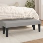 Panca Grigio Chiaro 100x30x30 cm in Tessuto Panca Grigio Chiaro 100x30x30 cm in Tessuto