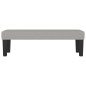 Panca Grigio Chiaro 100x30x30 cm in Tessuto Panca Grigio Chiaro 100x30x30 cm in Tessuto