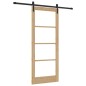 porta scorrevole vidaXL con set di accessori "ORKDAL" in legno massello e vetro porta scorrevole vidaXL con set di accessori "ORKDAL" in legno massello e vetro