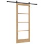 porta scorrevole vidaXL con set di accessori "ORKDAL" in legno massello e vetro porta scorrevole vidaXL con set di accessori "ORKDAL" in legno massello e vetro