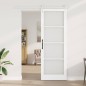 porta scorrevole vidaXL con set hardware 'ORKDAL'in legno massello bianco e vetro porta scorrevole vidaXL con set hardware 'ORKDAL'in legno massello bianco e vetro