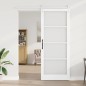 porta scorrevole vidaXL con set hardware 'ORKDAL'legno solido bianco e vetro porta scorrevole vidaXL con set hardware 'ORKDAL'legno solido bianco e vetro