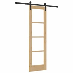 Porta scorrevole vidaXL con set di ferramenta 'ORKDAL'61x198.5 cm